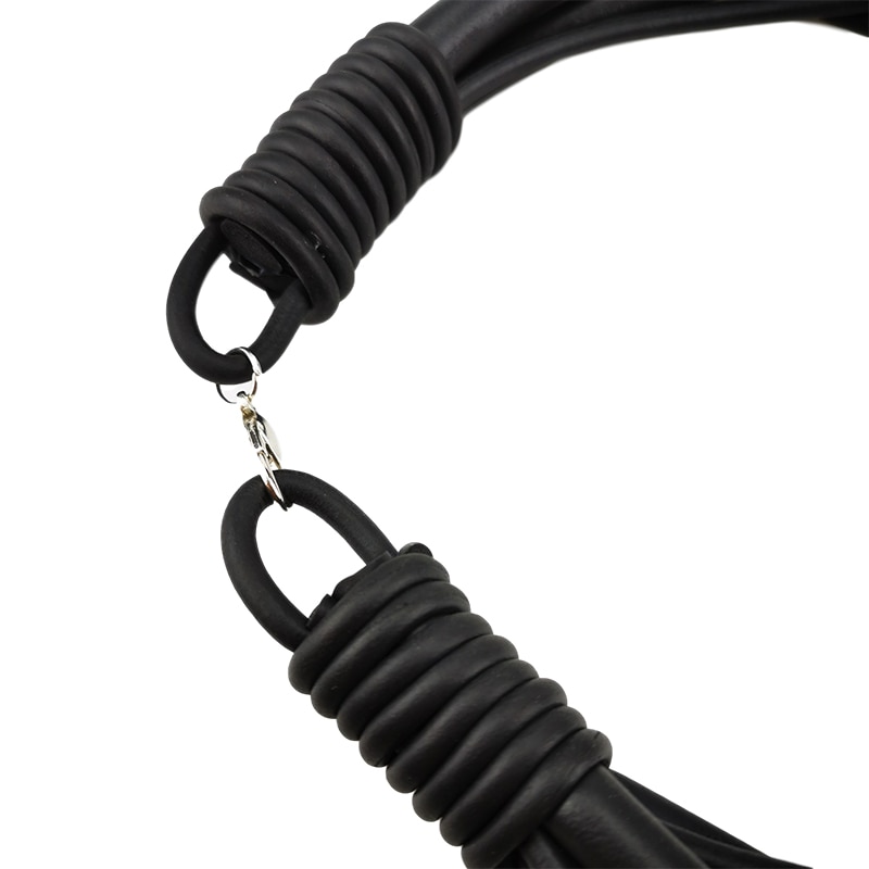 UKEBAY-gargantilla para mujer, Collar corto de cuerda de goma negra, joyería hecha a mano, accesorios Punk, joyería de ,