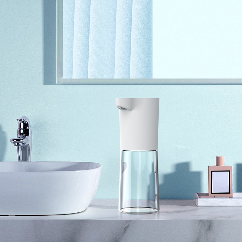 500ml Automatic Soap Dispenser Vertical Touchless Induction Foam Automatic Electric Liquid Soap Dispenser Touchless Automation