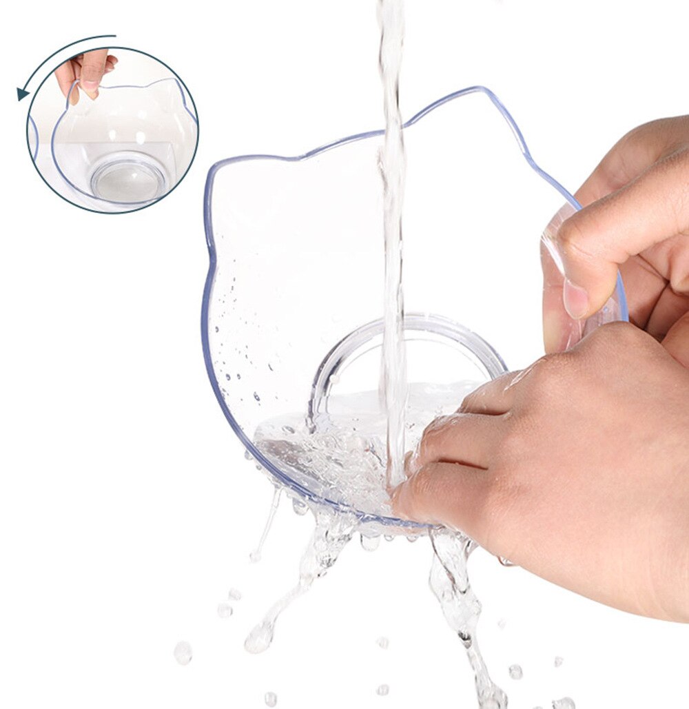 Antislip dubbele kattenbak, hondenbak met standaard, voerbak voor katten, waterbak voor katten, voerbakken voor honden, voerbak voor honden, benodigdheden