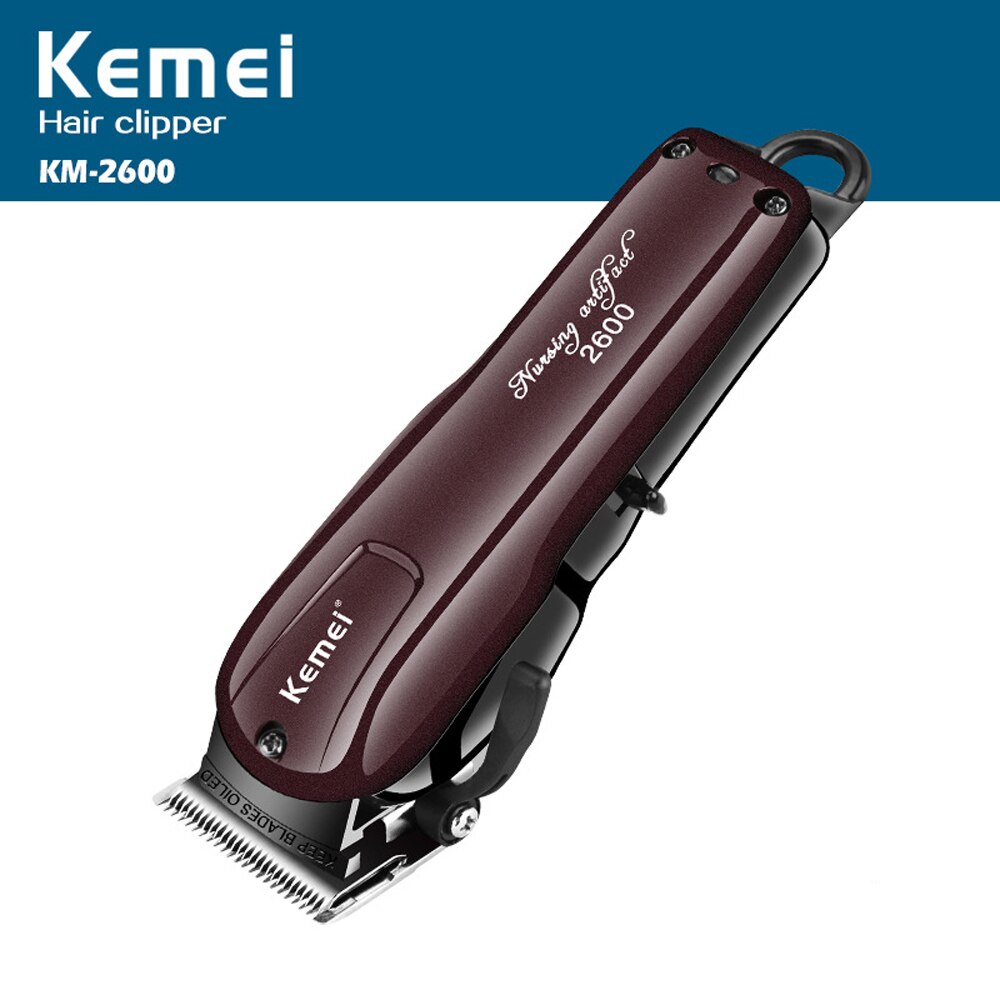 Tondeuse à cheveux de précision puissante barbier Kemel tondeuse professionnelle Kmei Cliper Trimer Kamei hommes coupe sans fil 0.1-3mm Drimmer