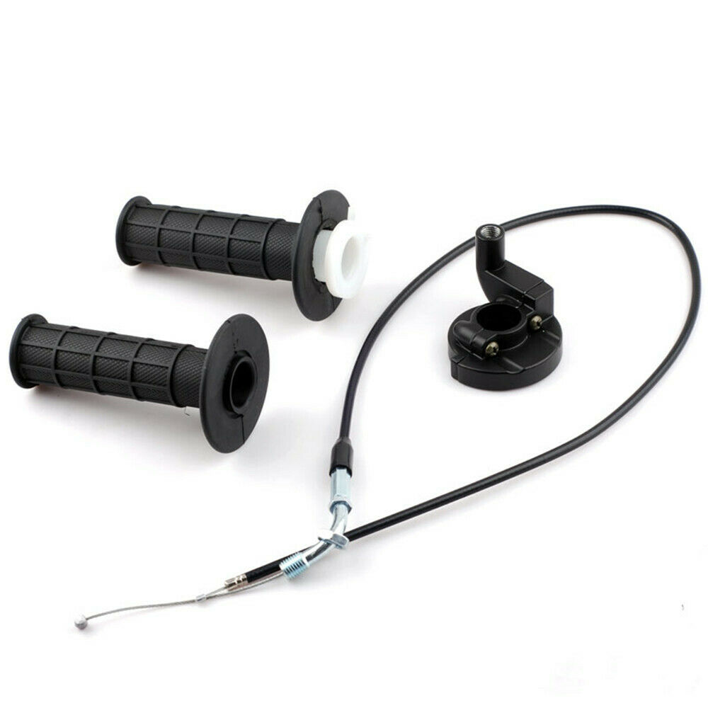Universal Motorcycle Motocross Dirt Twist Throttle Grip Parts Motorbikes Handle Grips 7/8 Inch