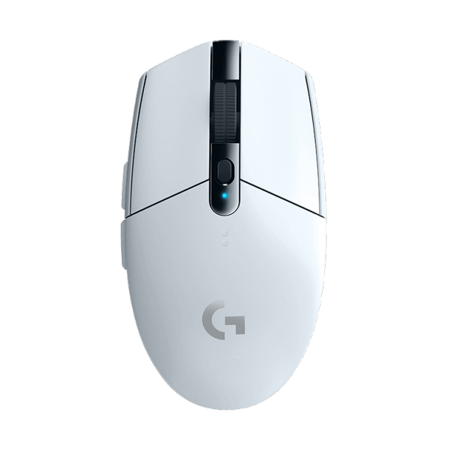 Logitech  g304/g304 kda lightspeed trådløs gamingmus letvægts bærbar heltesensor 12000 dpi: Hvid