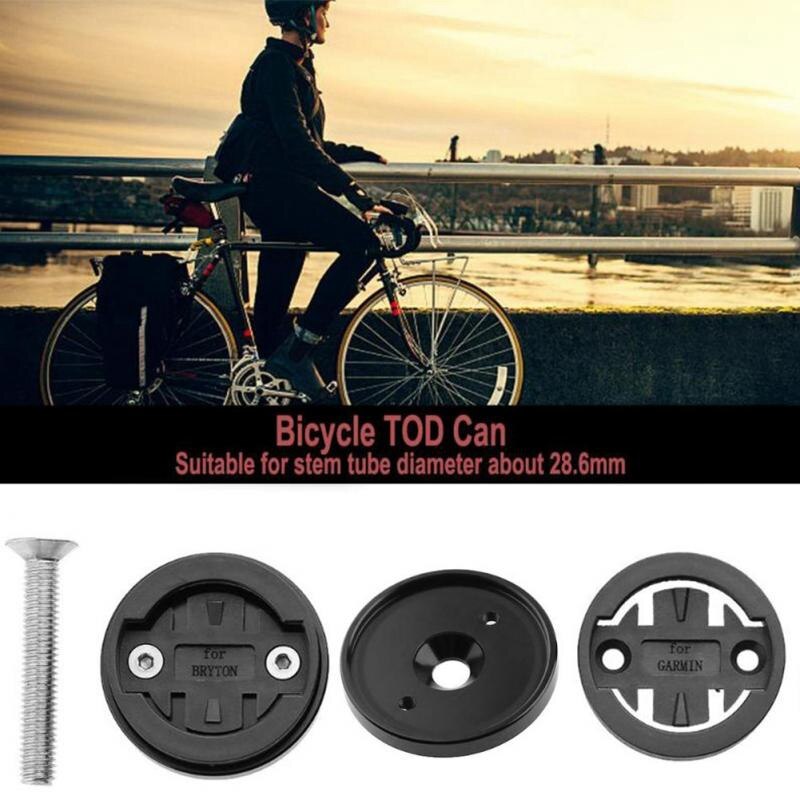 Mountain Bike Road Bike Computer Bracket Dry Top Cap Bicycle Stopwatch GPS Speedometer Mounting Bracket For Bryton Cat Eye