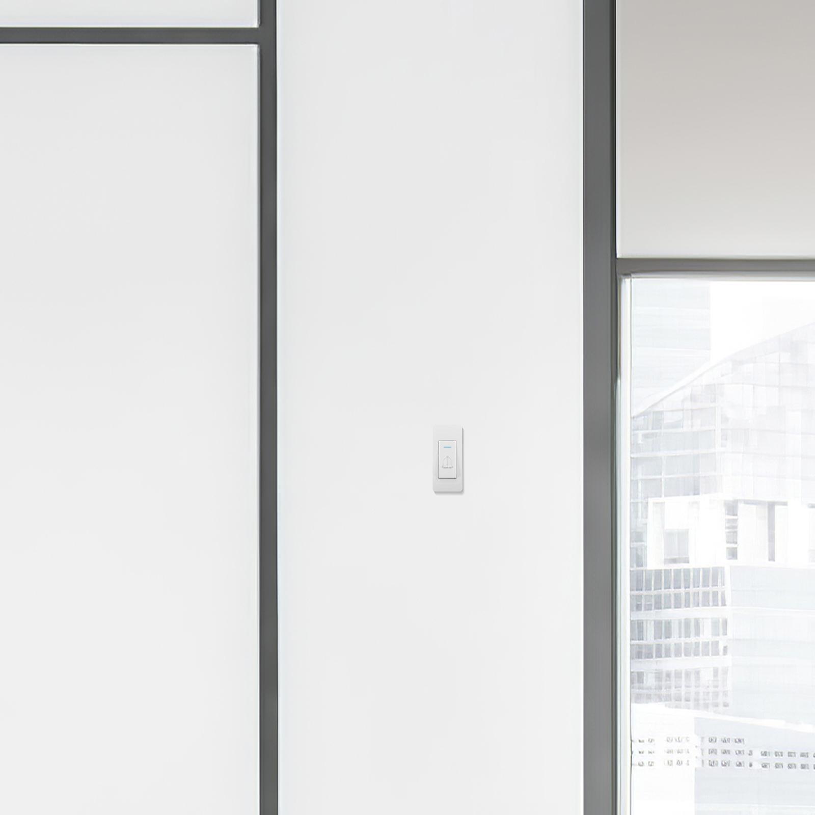 Høy effektbryter kablet ringeklokke kablet utgangsknapp ringeklokkekontroller innendørs garderobeskapdør lyssensorer