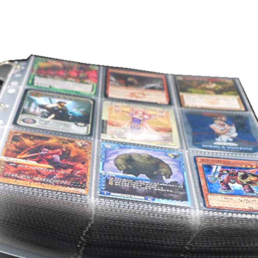 50 Game Card Sets Storage Wallet Album Page Collection Neutral Transparent Game Card Sleeves Card Album Card Cover