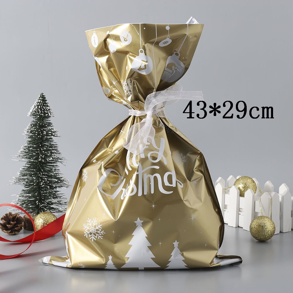 Christmas Sacks Reusable Drawstring Wrap Party Bags Storage Christmas Decorations for Home: Q928