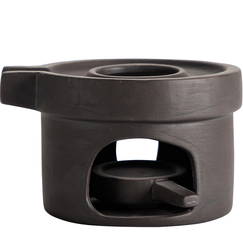 Base de calefacción para tetera, calentador de café con bandeja de cerámica, calentador de café, vino, té, vela