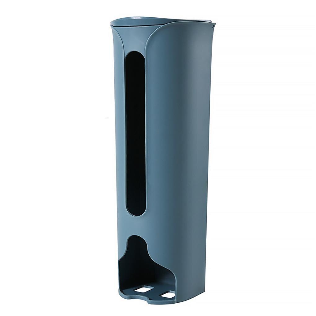 Keuken Muur Gemonteerde Plastic Zak Opslag Houder Vuilnis Pouch Saver Organisator Dispenser: 01