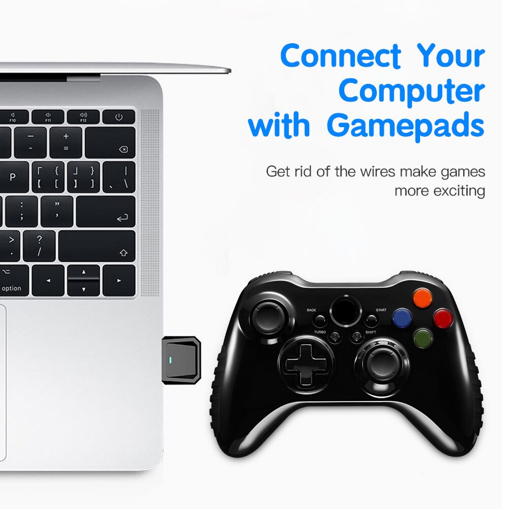 Mini USB Bluetooth 5.0 Adapter Audio Transmitter Receiver for Computer PC Printer