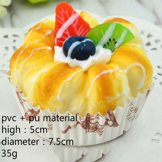 1 Pcs Kunstmatige Simulatie Fruit Cake Thuis Decoratie Etalage Party Fotografie Props Valentijnsdag Wedding Decortion: zhibei dg caomeilanm