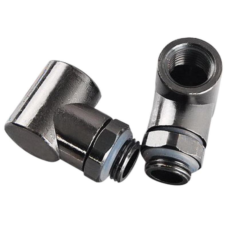 G1/4-90-L 90 Degrees Water Cooling Rotary Fitting Rotating Elbow for Laptop Desktop Brass Oxidation Prevent Water Cooling Tube