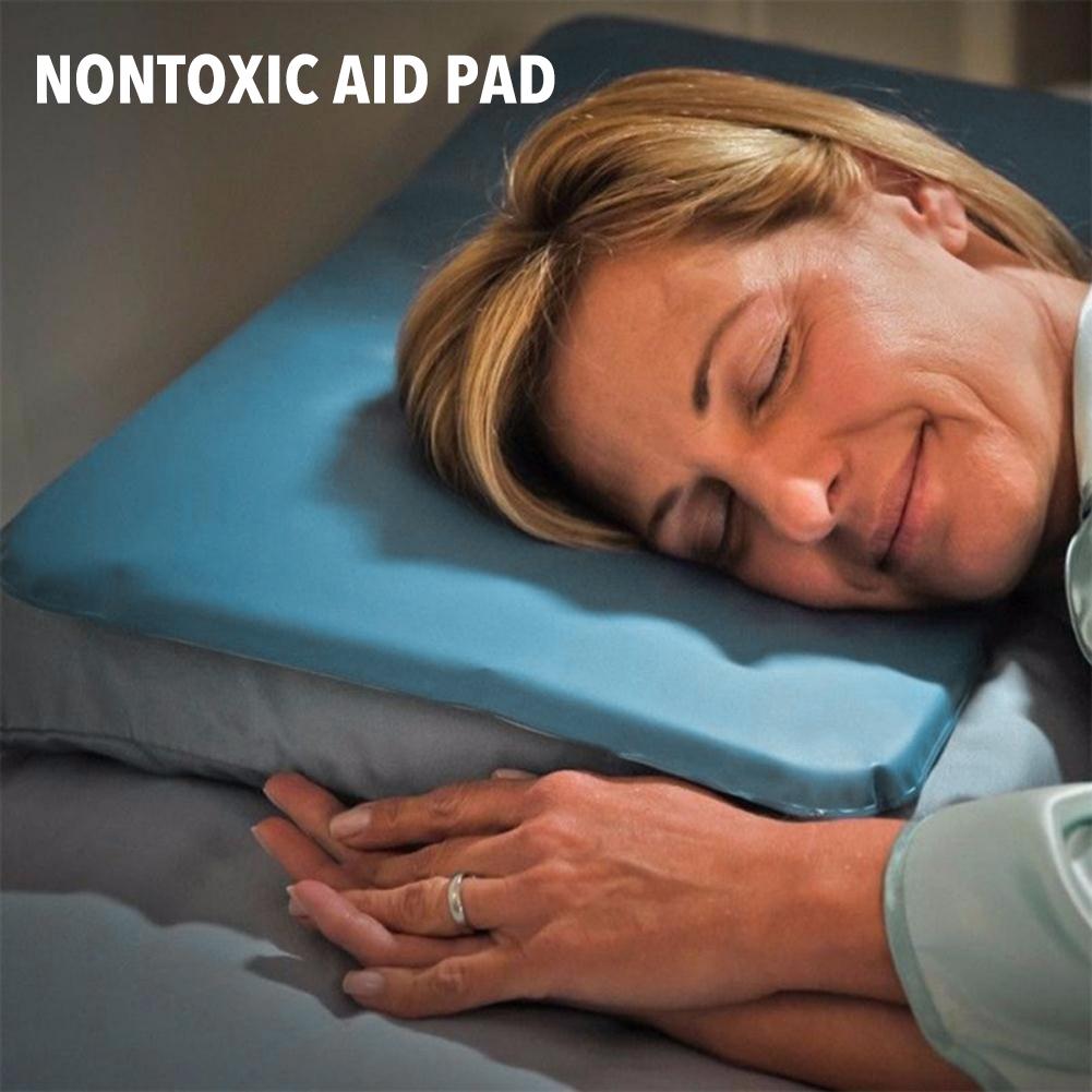 Cooling Pillow Summer Ice-cool Sleep Pillow Orthopedic Soft Health Care Neck Pillow Home Bedding Therapy Insert Sleeping Aid Pad