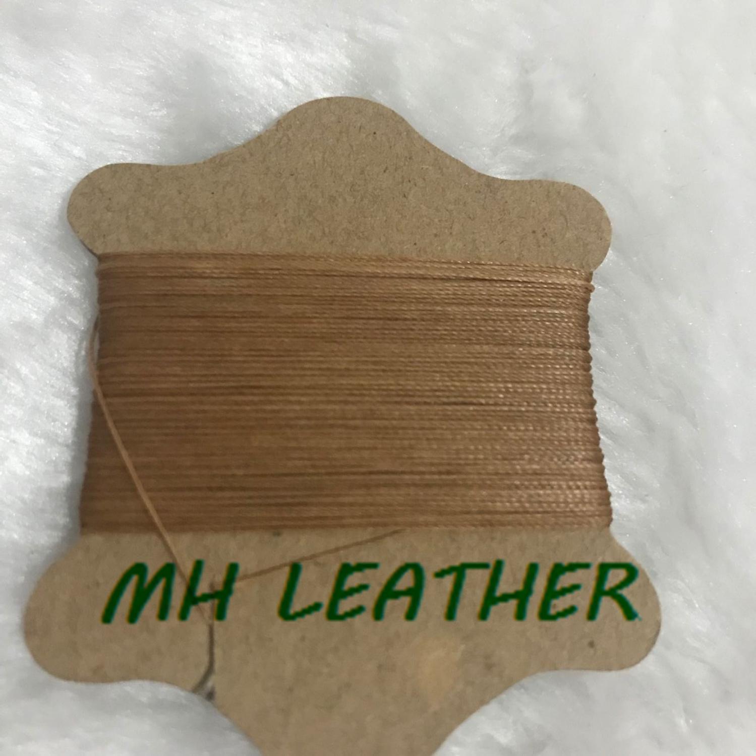 LX003 0.45mm Twist Round Waxed Thread String For Leather Sewing Thread Handmade Waxed thread: 6