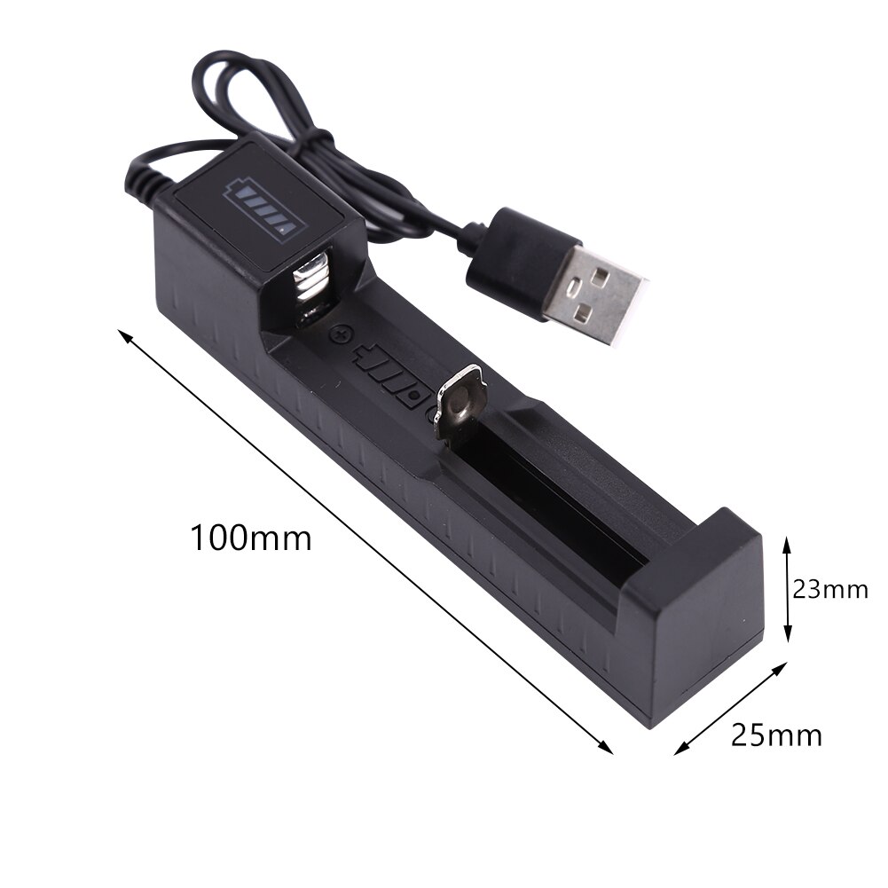 Universal- 18650 Batterie Ladegerät Neue Clever USB aufladen für Lithium-akku Ladegerät Li-Ion 18650 26650 14500 17670