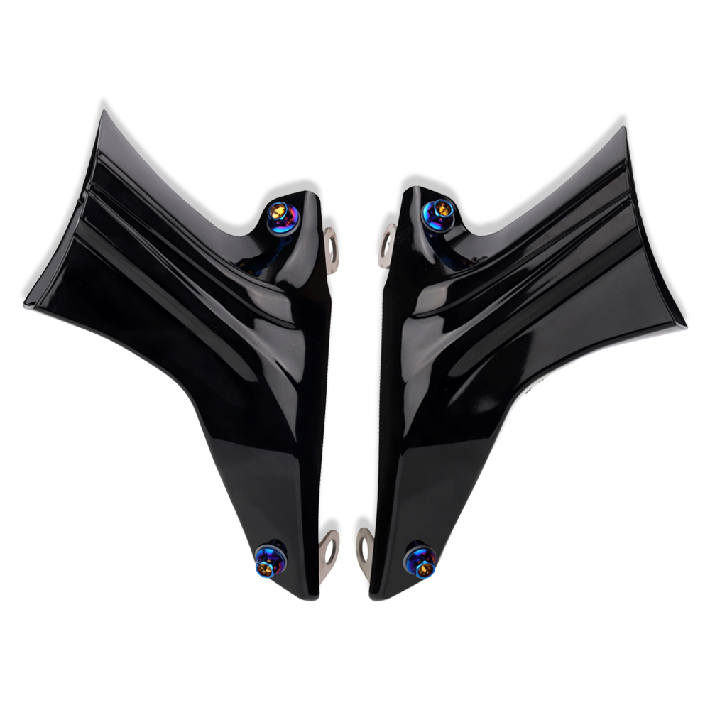 Para Honda VFR 800 1200F 1200FA VFR800 VFR800X VFR1200F VFR1200FA sistema de frenos conductos de refrigeración de aire accesorios de motocicleta: Gris oscuro