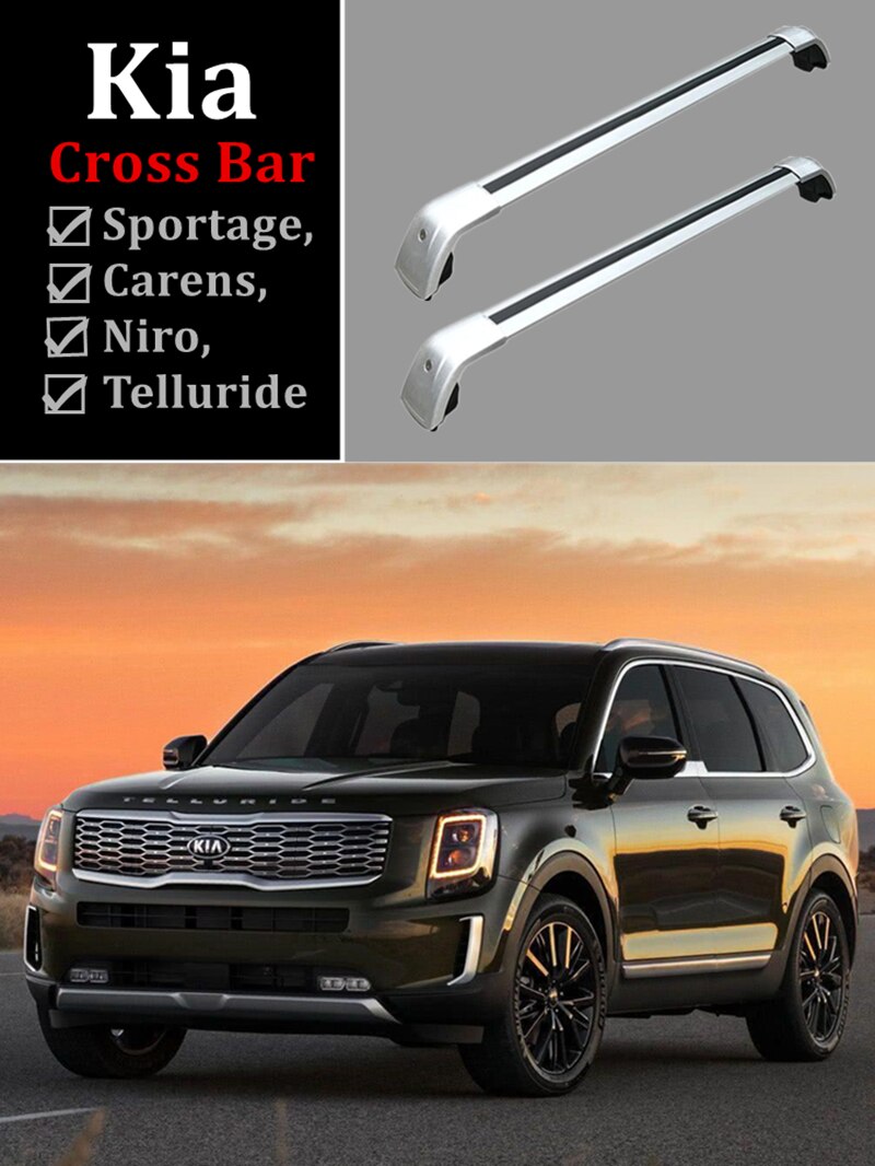 ALWAYSME Riegel Fracht Riegel Dach Gepäck Gestelle Ersatz Für KIA Sportage,Carens,Niro, Cadmiumtellurid