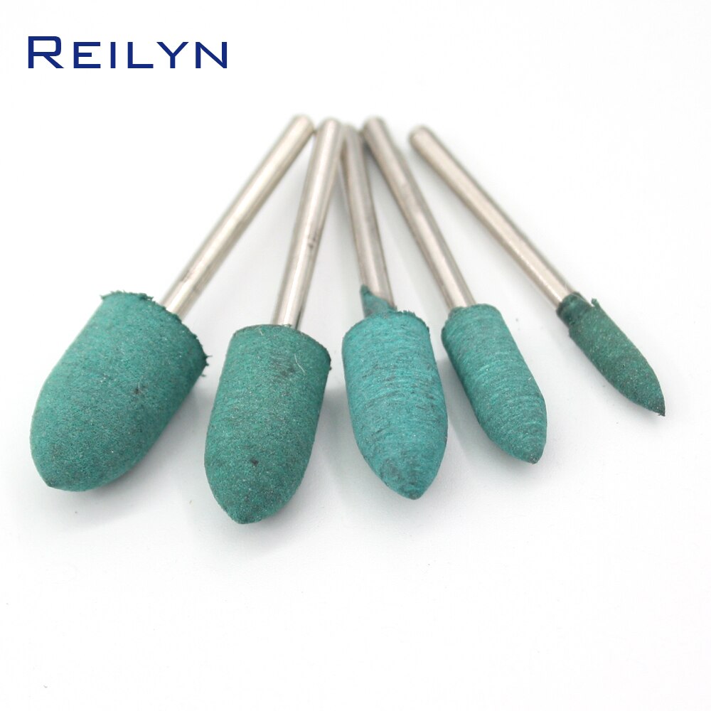 10 pcs Gum-elastic Polishing Wheel Rubber Polishing Wheel 4mm/6mm/8mm/10mm/12mm for Jewelry Buffing Round Wheel for Rotary Tools