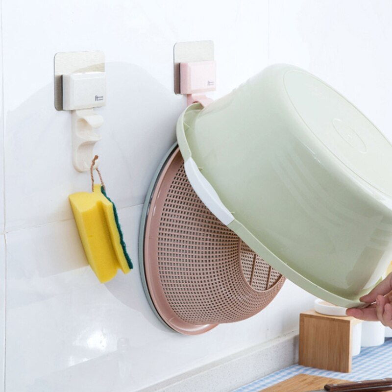 Bathroom Wall Hook Basin Bathroom Chuck Up Toilet Strong Hanging Washstand Hang Basin