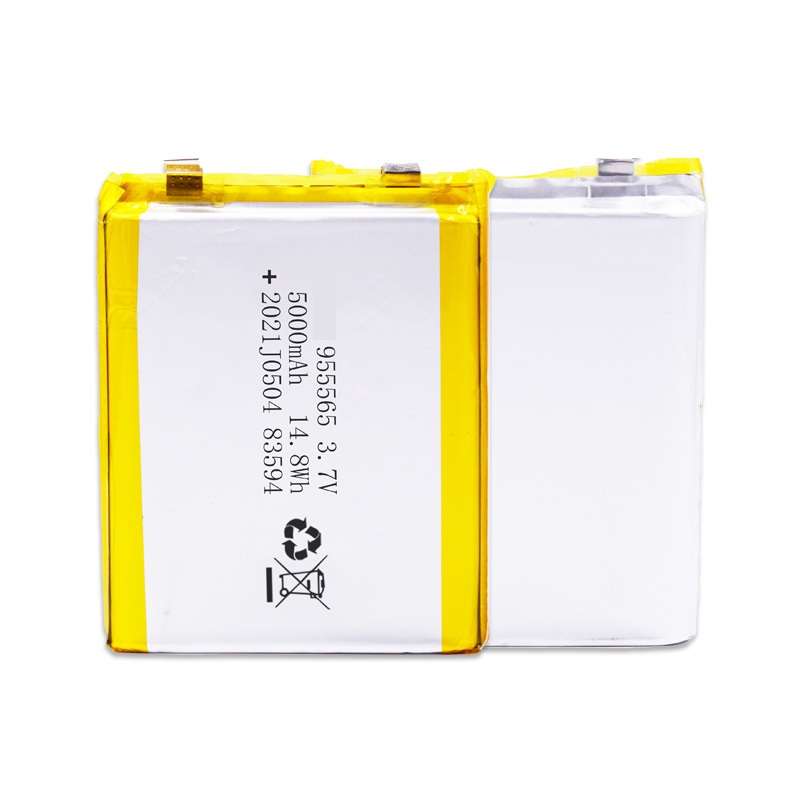 3,7 V 5000 mAh Lithium-Polymer-Batterien 955565 Wiederaufladbarer Akku für Power Bank Bluetooth-Lautsprecher, Tablet-DVD-Zubehör