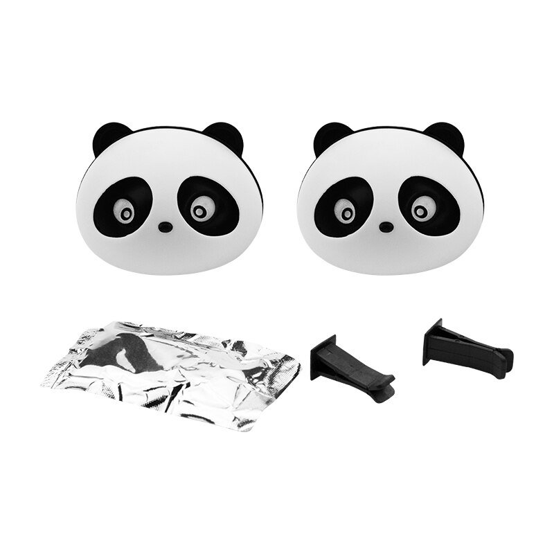 Auto Luchtverfrisser voor Auto Leuke Panda Auto Smaken Automoibles Vent Decoratie Parfum Geur Aroma Styling Accessoires