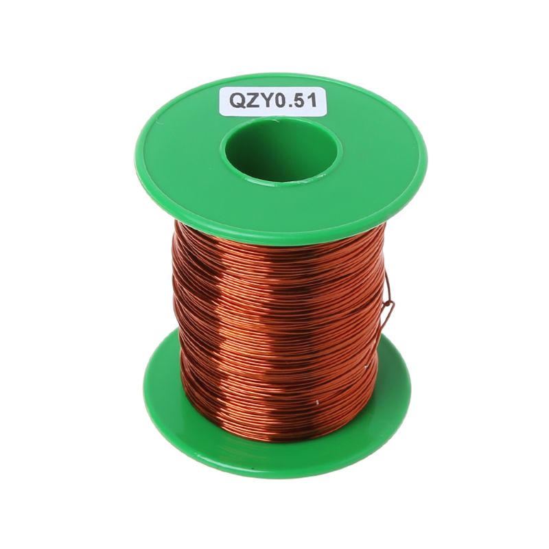 100M Hoge Temperatuur Polyester Imide Geëmailleerd Koperdraad 0.51Mm QZY-2/180 R7RD