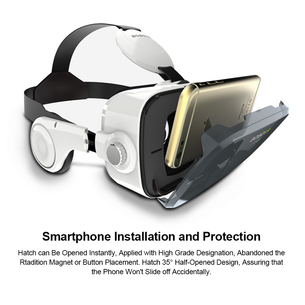 Bobovr z4 VR Box casque de réalité virtuelle lunettes 3D VR lunettes Mini Google carton VR boîte 2.0 BOBO VR pour 4-6 'téléphone portable