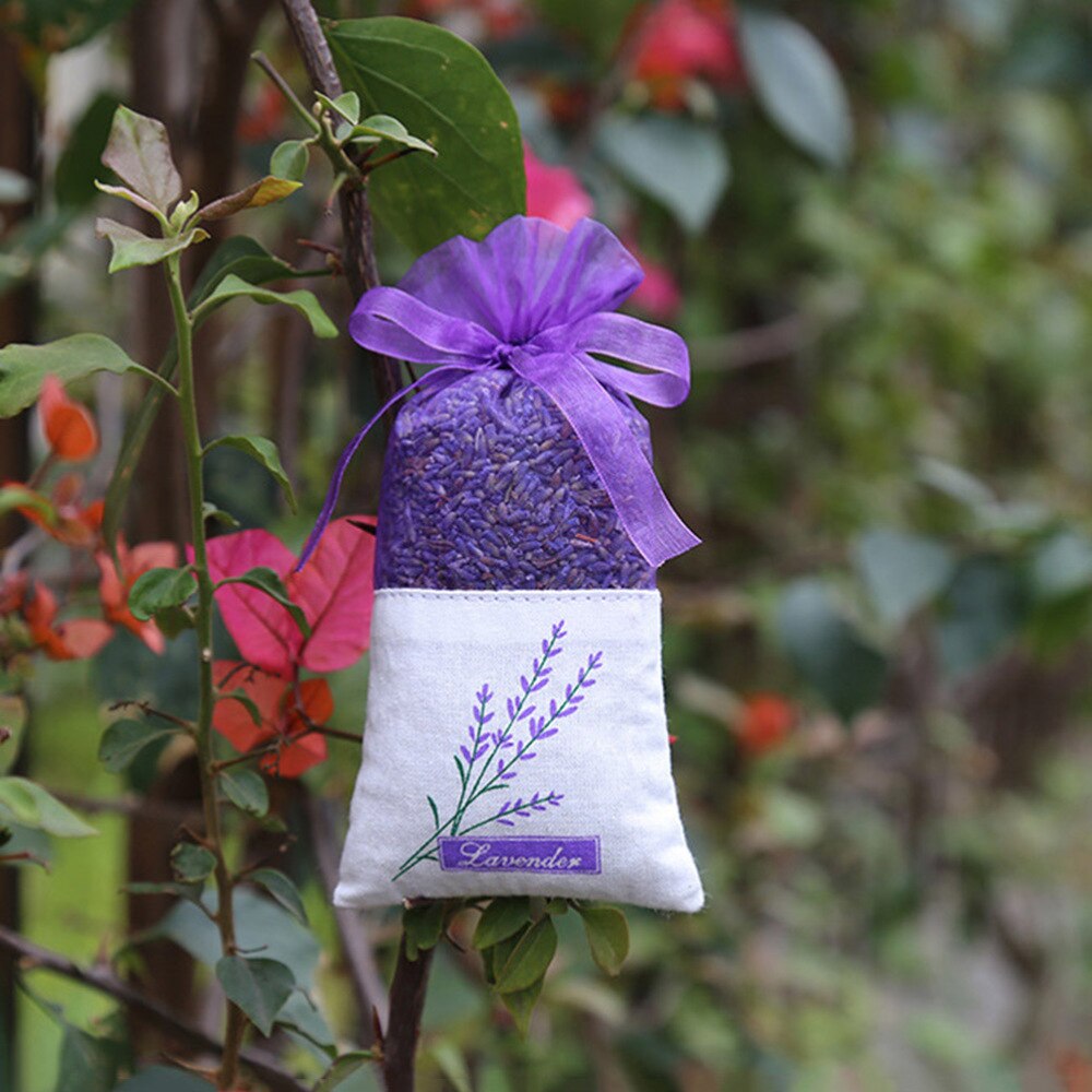 6Pcs Zakjes Draagbare Lege Lichtgewicht Lavendel Zakje Zak Voor Droge Bloemen Opslag Zaden