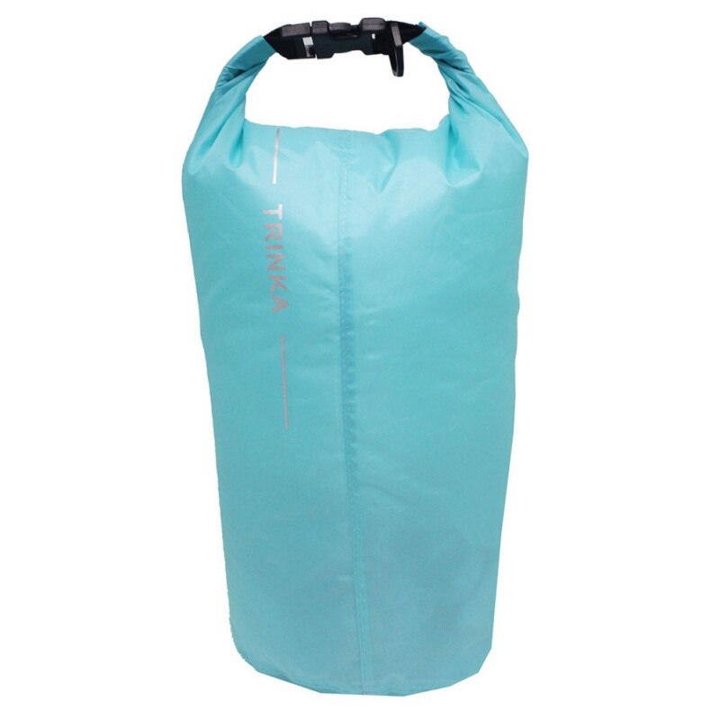 8L bolsa seca impermeable portátil de Nylon PU impermeable bolsa de natación saco bolsa de almacenamiento paquete para Camping senderismo canotaje: Gris claro