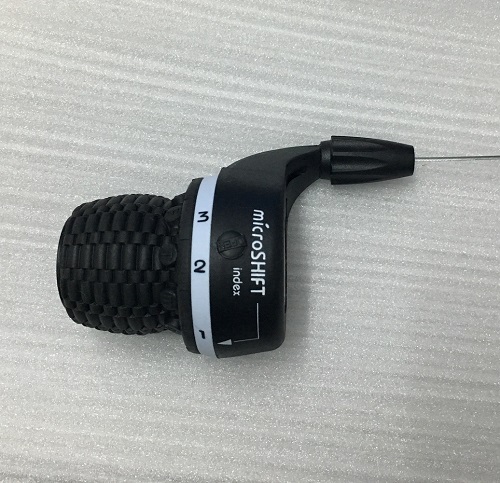 Microshift 24 S Twist Grip Gear Shifters Trip 3X6/7/8 Speed Twist Shifter Fiets Shifter Derailleur Compatibel voor Shimano: 3X6S Left Shift