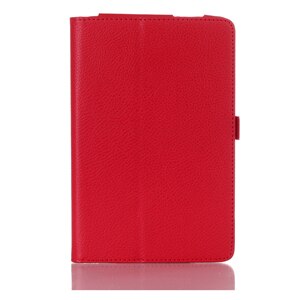 Case Cover For Lenovo Tab 7 Essential TB-7304F TB 7304F 7304 7304i 7304X 7.0 inch Tablet Case PU Leather Cover: Red