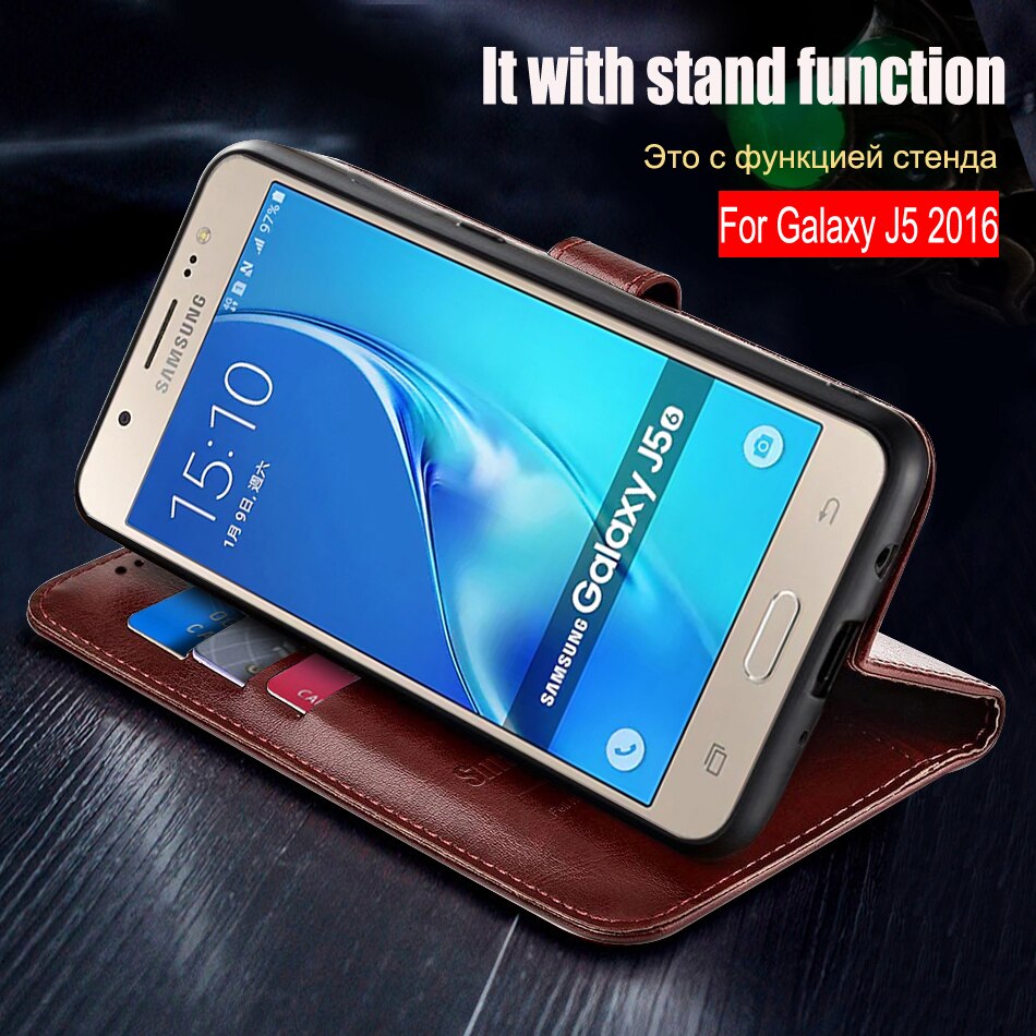 Caso magnético para Samsung Galaxy J5 cubierta de la caja para Samsung J5 funda de silicona para Samsung Galaxy J5 J510 5,2"