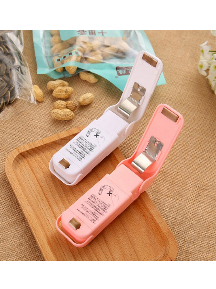 Máquina selladora Draagbare Tas, embalaje de plástico, Mini Sluitmachine, Handige, adhesivo, Voor Voedsel, Snack Keuken, Gadgets