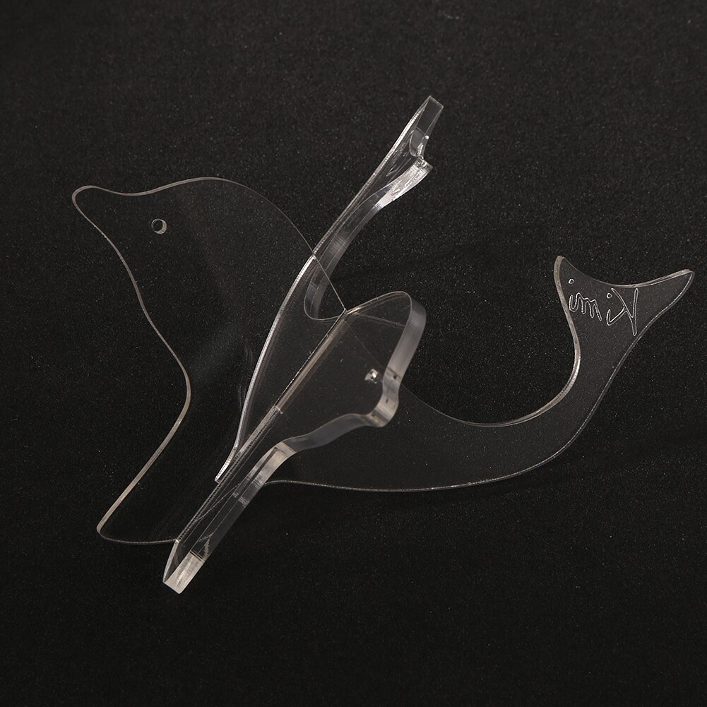 Cristal claro acrílico 10/17 chaves kalimba suporte suporte de suporte suporte de piano polegar exibição rack dedo mbira suporte