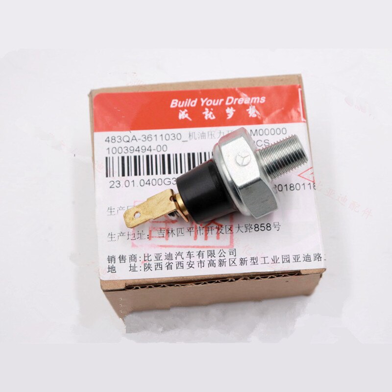 Engine Oil Pressure Sensor For BYD F6 M6 S6 G3R L3 G6 483QA-3611030