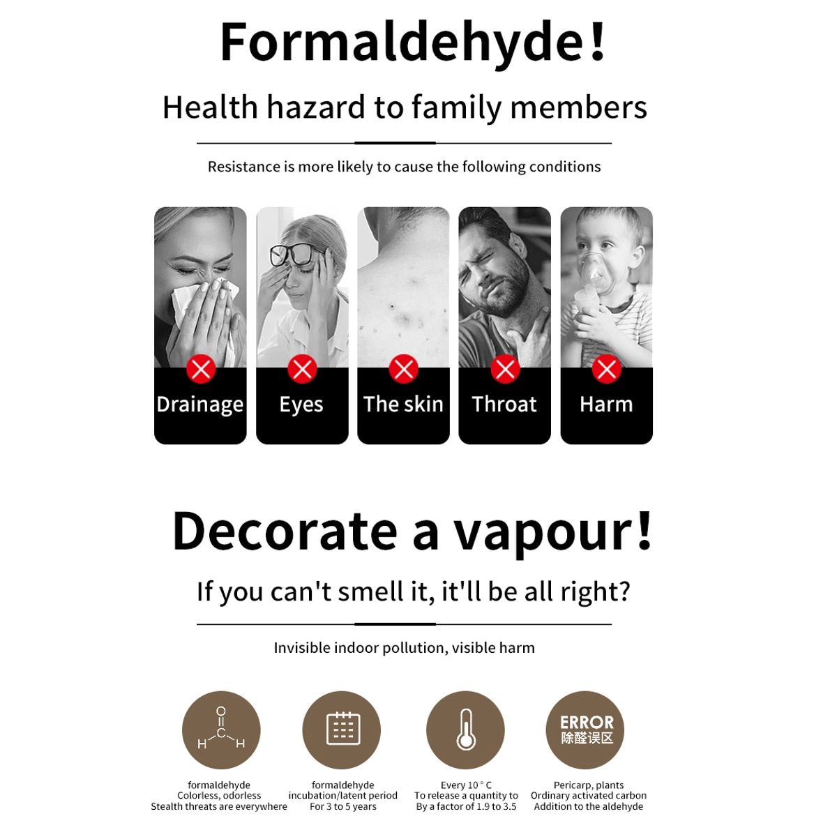 Usb Portable UV Air Purifier Allergies Eliminator Air Cleaner for Dust Pollen Smoke and Pet Dander Purifiers for Home Office