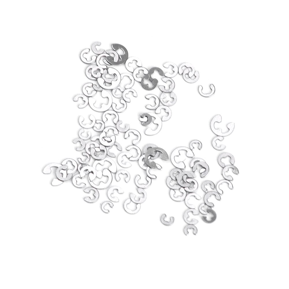 90 pièces 9 tailles chronographe montre bouton poussoir c-clip E clip Circlip anneau montres outil de réparation pièces de rechange