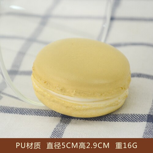 1 stk madfotografering indretning simulation donuts macaron rekvisitter mad model dessert bord snack dekoration kunstig kage boligindretning