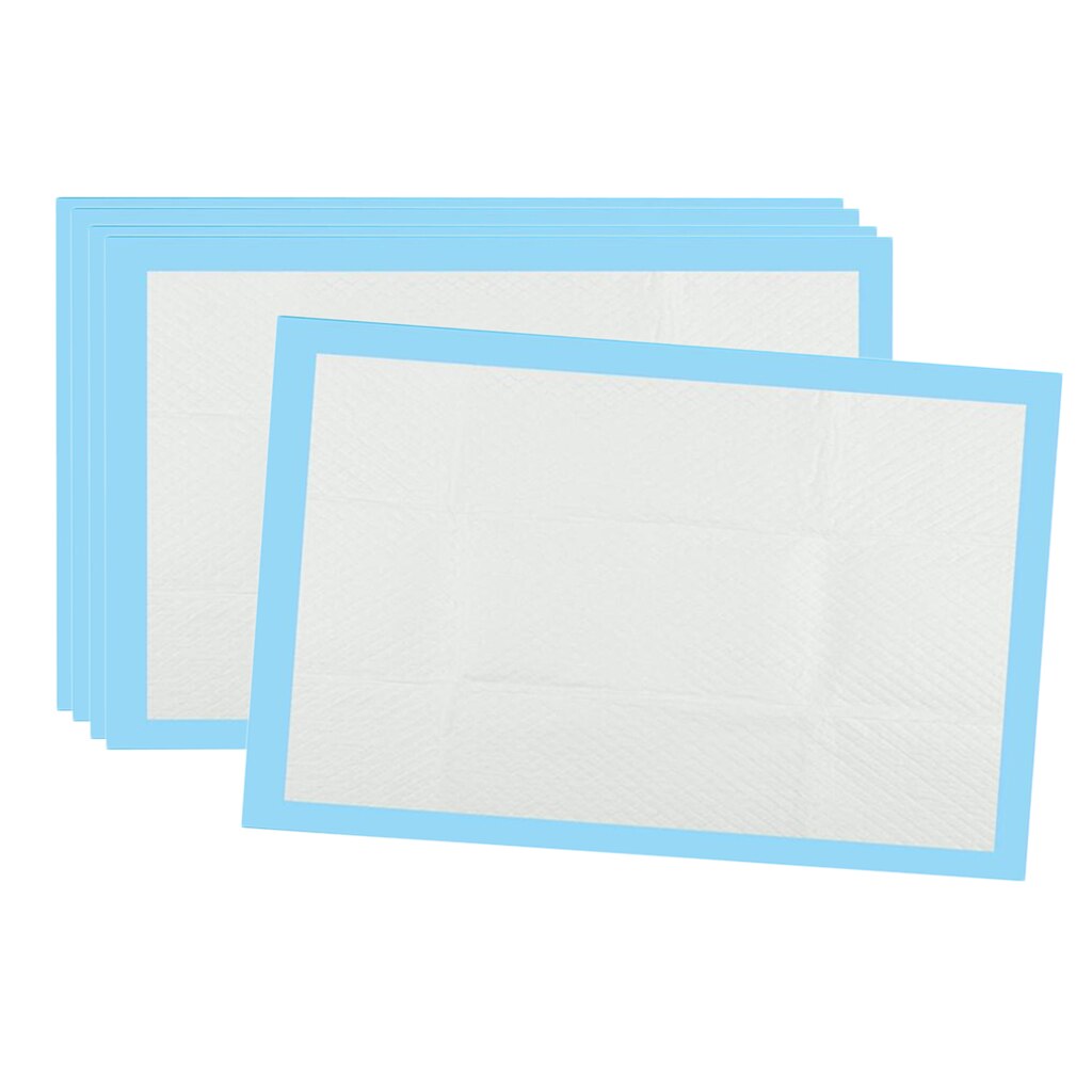 Disposable Incontinence Bed Pads Protection Sheet Mattress Covers Blue Waterproof Incontinence Protector Bed Wetting Mattress: 80x150cm