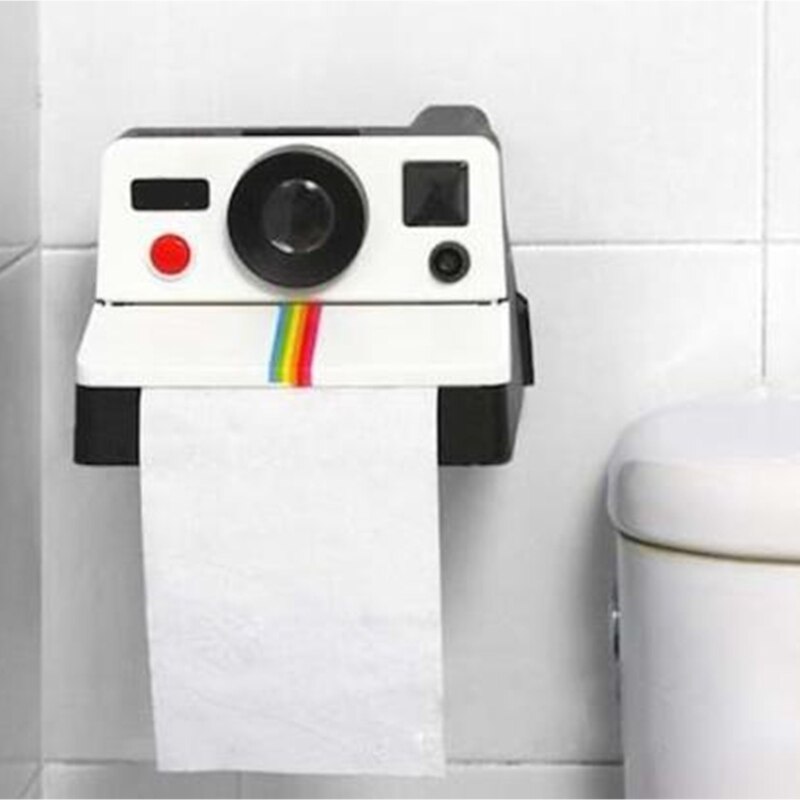 Retro camera toiletpapierhouders thuis toiletdecoratie tissuebox