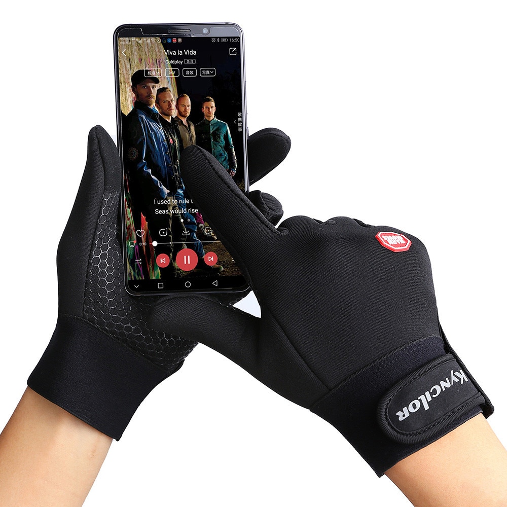 Aangekomen Vrouwen Mannen SML XL Ski Handschoenen Snowboard Handschoenen Winter Touchscreen Sneeuw Windstopper Bont Handschoenen Outdoor handschoen