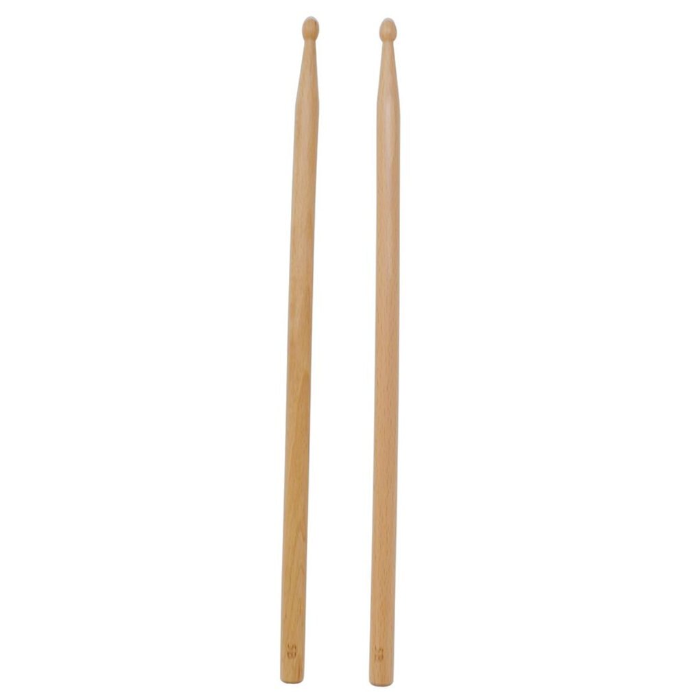 Baqueta 5B antideslizante, palitos de tambor de madera dura , accesorios de banda de música, instrumento musical, 1 ud.