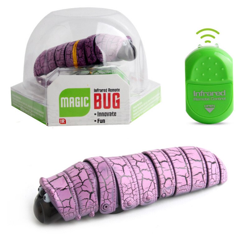 Jouet électrique à télécommande pour enfant, chenille, toile d'araignée délicate, insecte, pour toute la personne