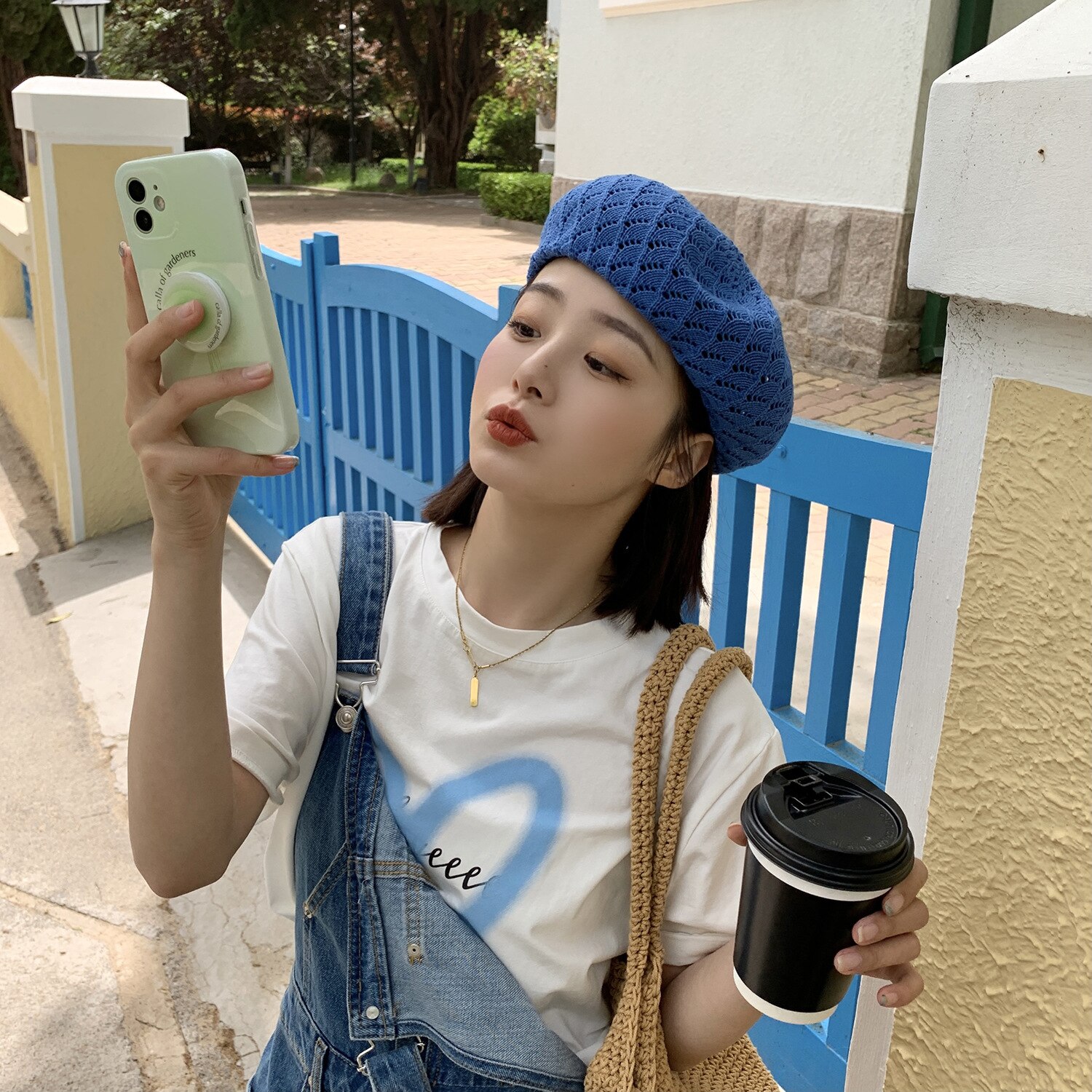 Summer Beret Hats for Women Flat Cap Knit Hollow Beret Hats Lady Girl Berets Hat Bone Female French Painter Hat Sun Cap Gorra