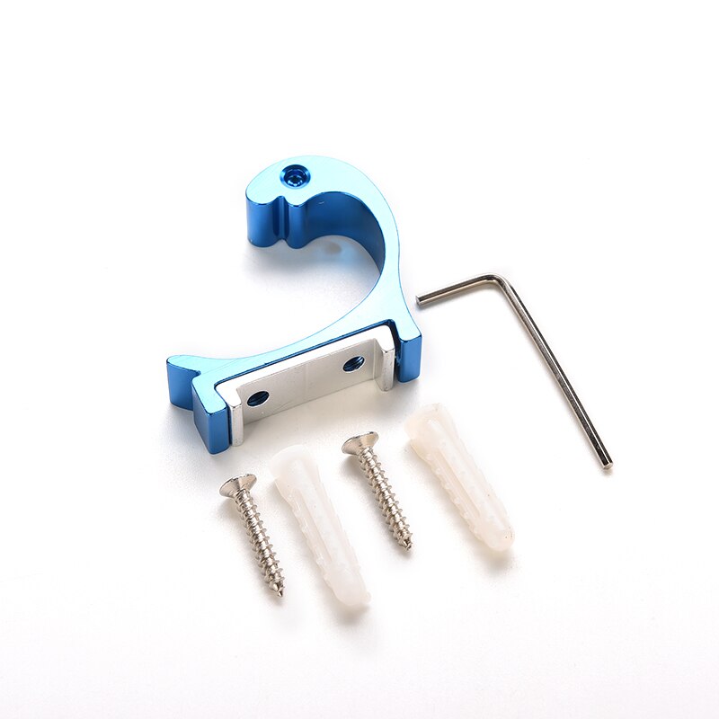 Praktische Aluminium Candy Kleur Decoratieve Muur Haken En Rekken, kleerhanger & Metaal & Handdoek & Jas & Robe Hook. Badkamer Accessoires