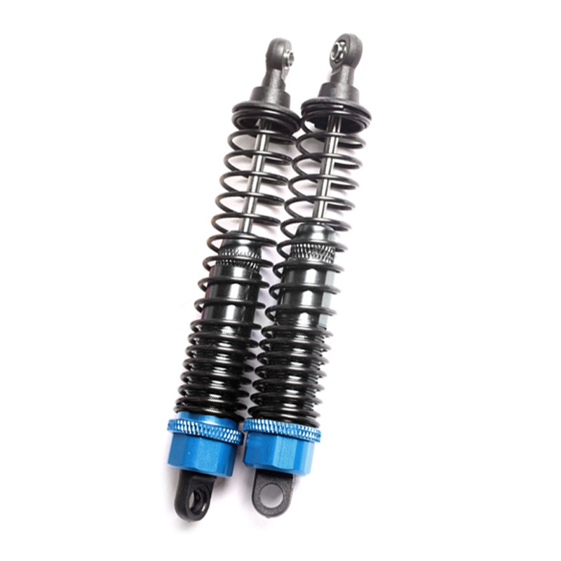 Amortiguador de aluminio para coche RC 1/10, 2 uds., piezas de mejora para Buggy, Control remoto de impacto de aluminio de 65mm/100mm/108mm