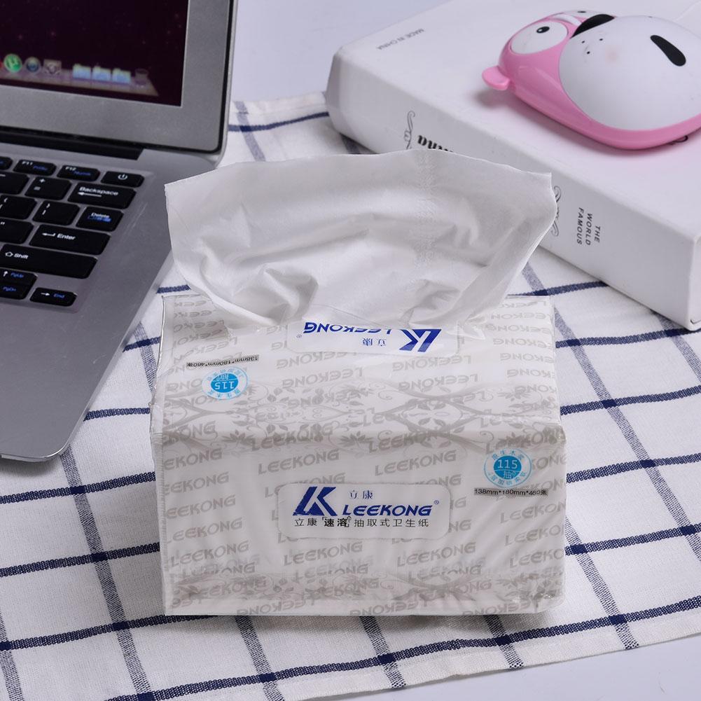 460PCS/Pack Toilet Paper 4 Layers Soft Strong Paper Tissues for Toilets Kitchens Restaurants