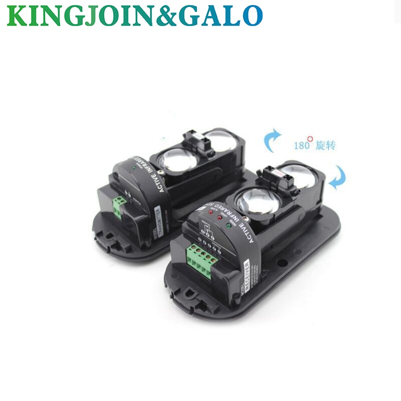 Photoelectric Dual Beam Sensor Active Infrared Intrusion Detector IR 100M 150M Outdoor Perimeter Wall Window Fence Alarm