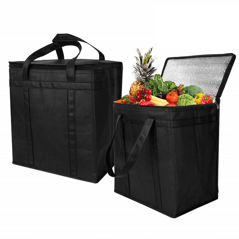 1/2 Stuks Thermische Isolatie Pakket Draagbare Cooling Zak Auto Ijs Lunchbox Grote Picknick Pakket Thermo Tas vriezer Koeltas