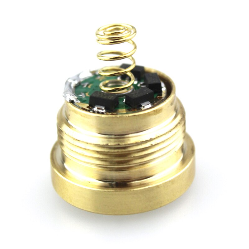 CREE XP-L HI V3 1600lm 10x7135 Driver Brass Base LED -in for C8 Flashlight