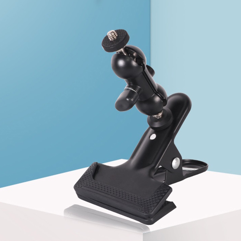 68UB Flash Studio Light Stand Clip Houder Statieven Adapter Schroef Fit Voor-Gopro Camera Beugel Clamp Ball Hoofd achtergrond